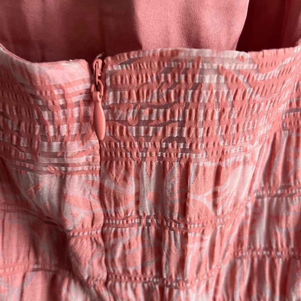 Pink Ruffled Sleeveless Dress Lulus L - Picture 6 of 11